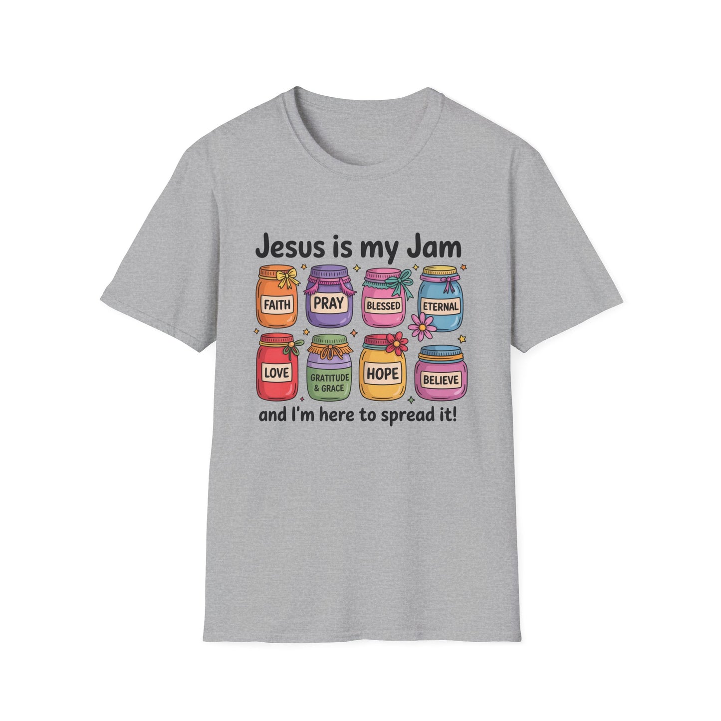 Jesus Is My Jam T-Shirt — Christian Faith Graphic Tee