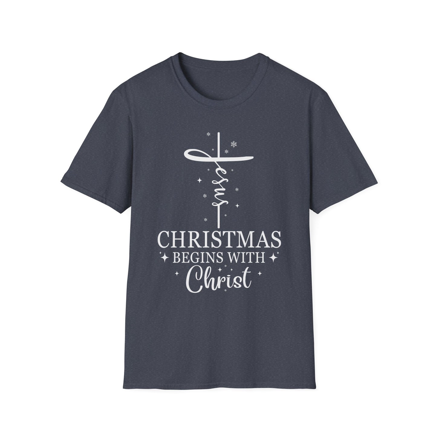 Christmas Begins With Christ T-Shirt