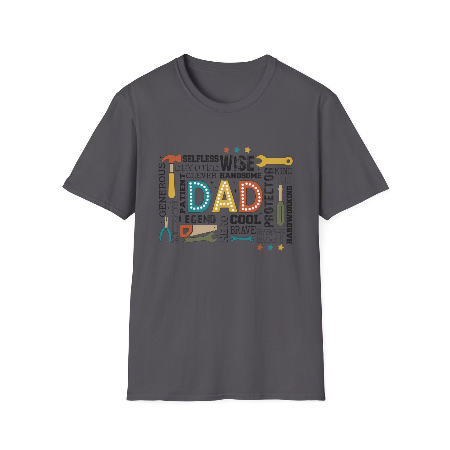 Father's Day Tribute T-Shirt, Dad Shirt Gift, Unisex Tee, Casual Wear for Dads