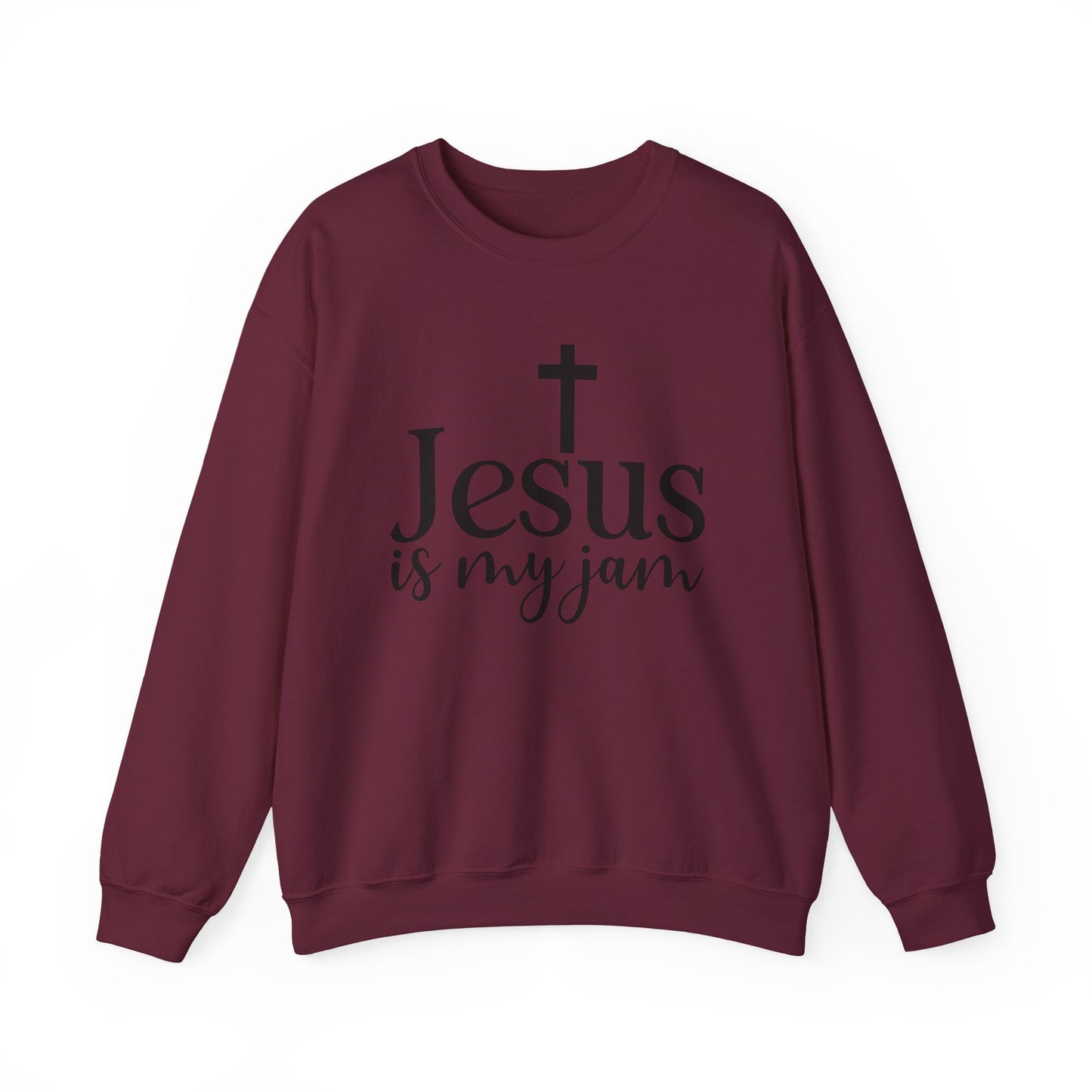 Jesus Is My Jam Sweatshirt - Christian Faith Crewneck