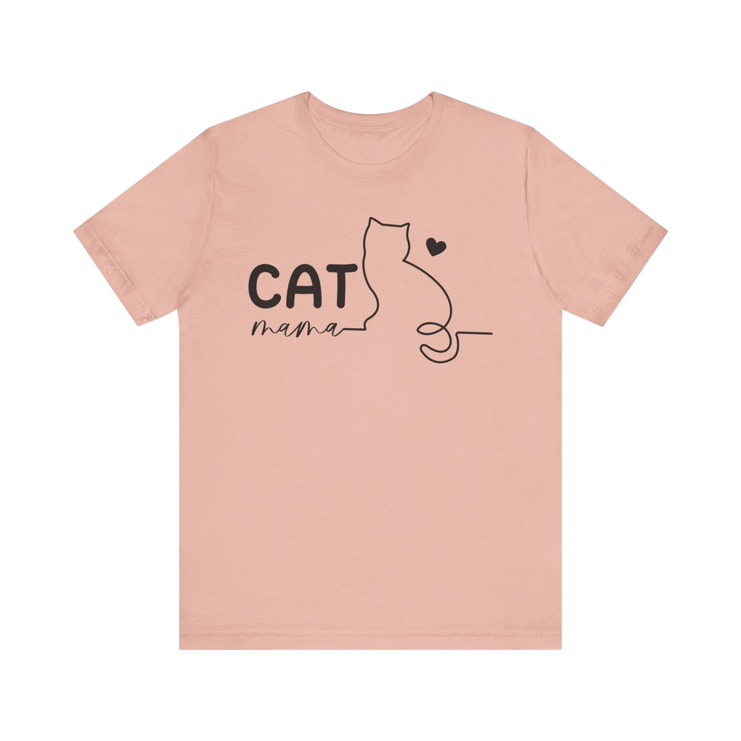Cat Mama Unisex Tee - Perfect Gift for Cat Lovers