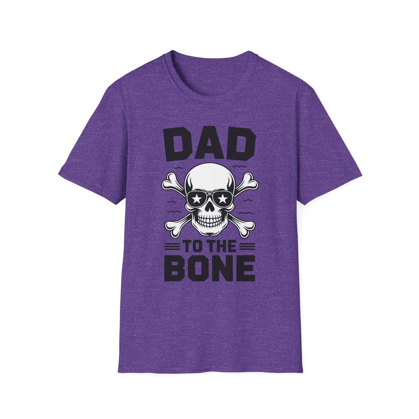 Dad to the Bone Skull Graphic T-Shirt, Perfect for Father's Day Gifts