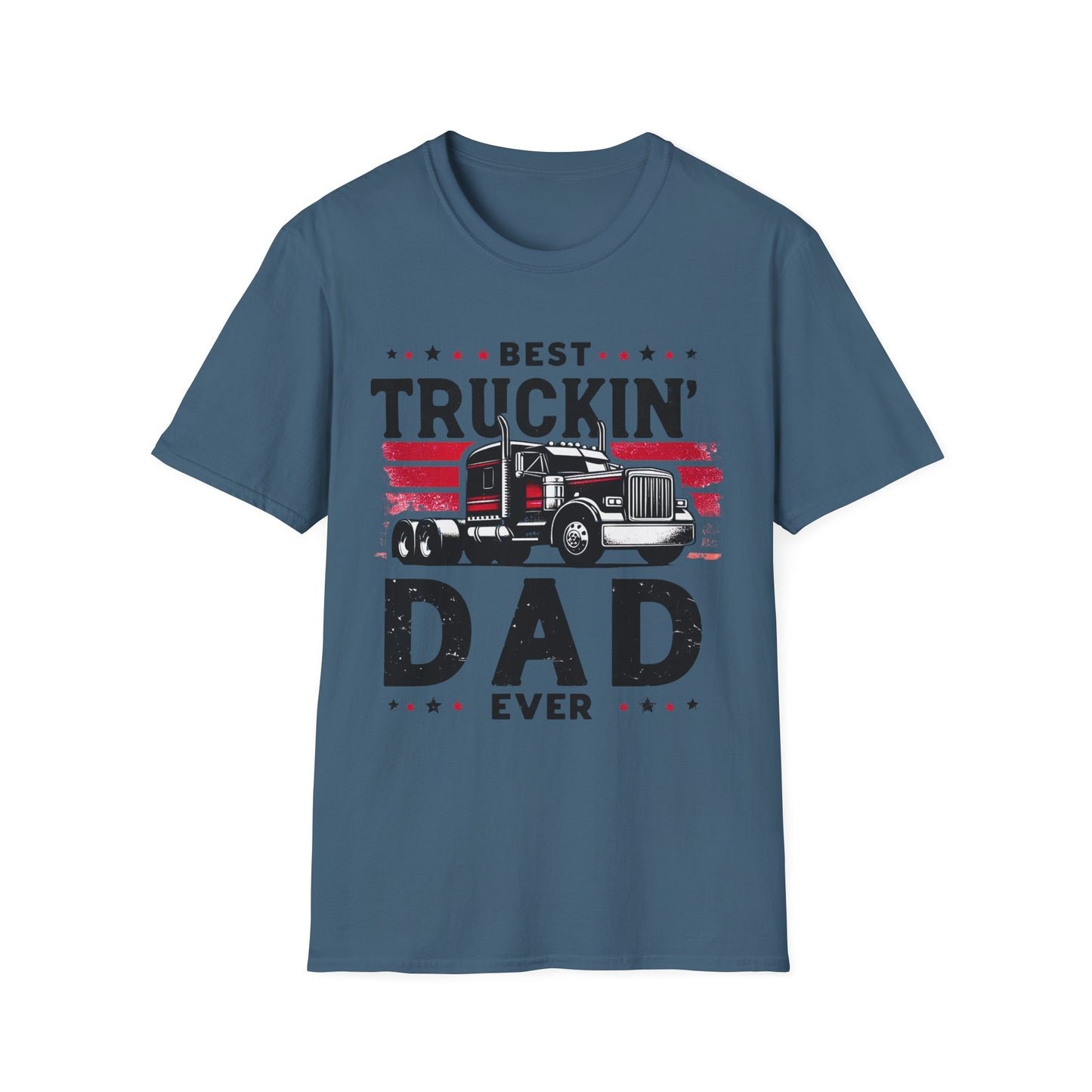 Best Truckin' Dad Ever T-Shirt | Perfect Gift For Father's Day