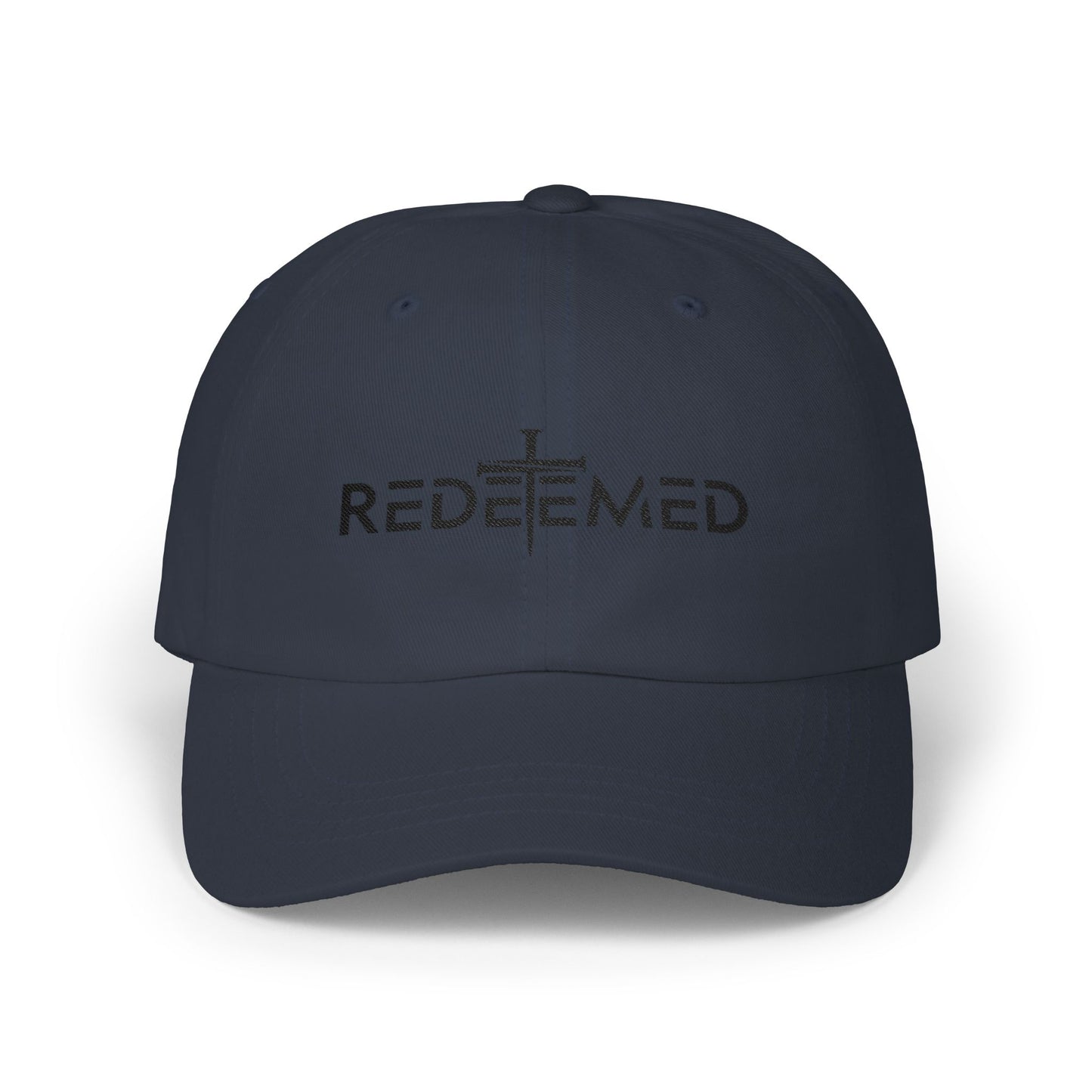 Redeemed Cross Dad Cap — Christian Baseball Hat