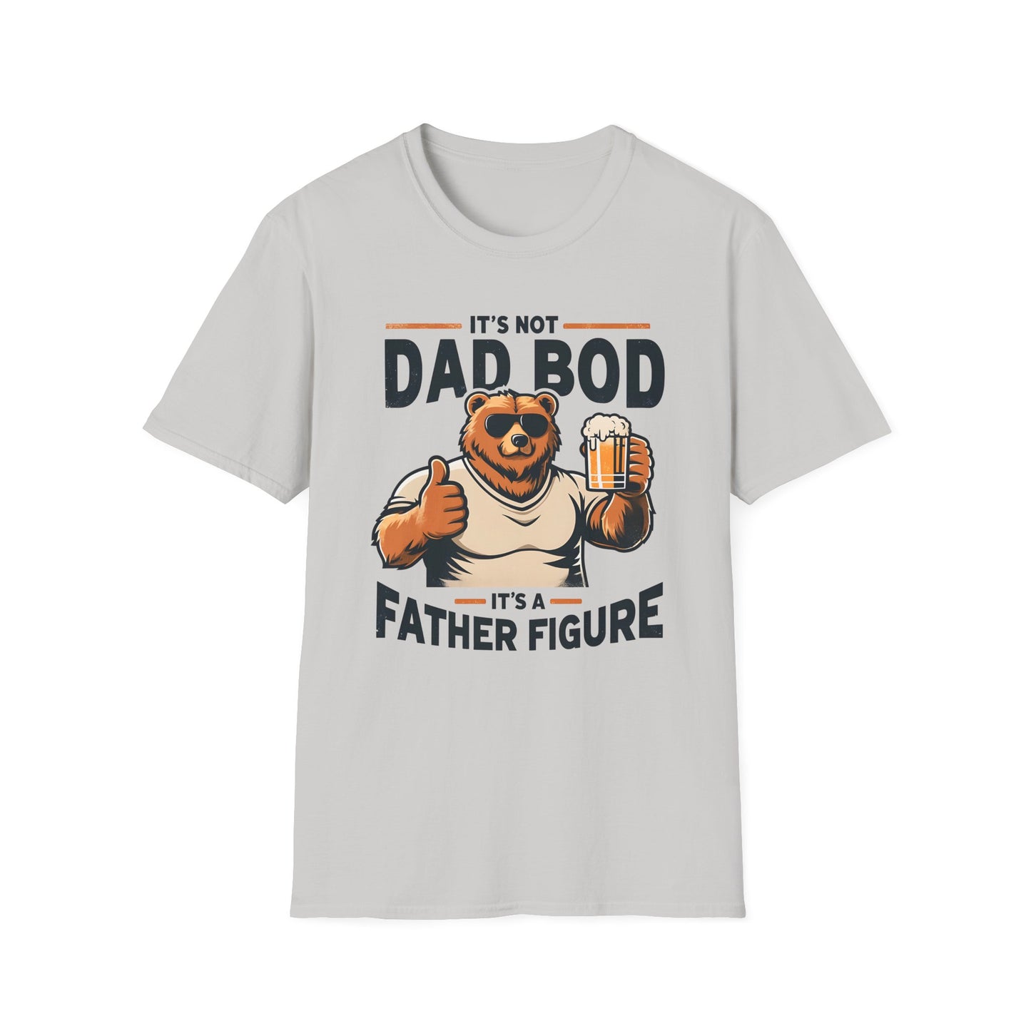 Fun Father Figure T-Shirt, Dad Bod Tee, Gift for Dads, Father's Day Gift