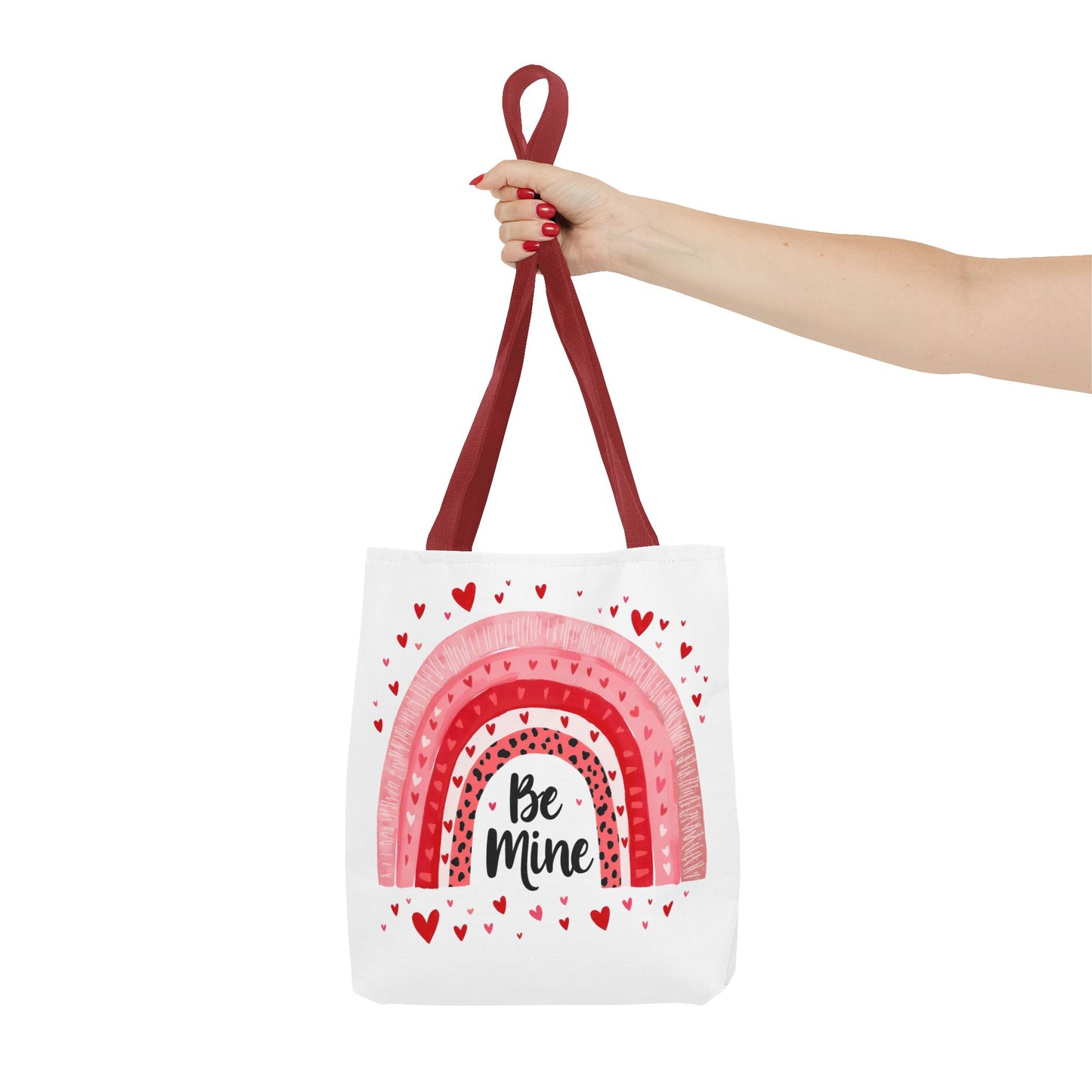 Be Mine Rainbow Tote Bag - Love and Friendship Gift