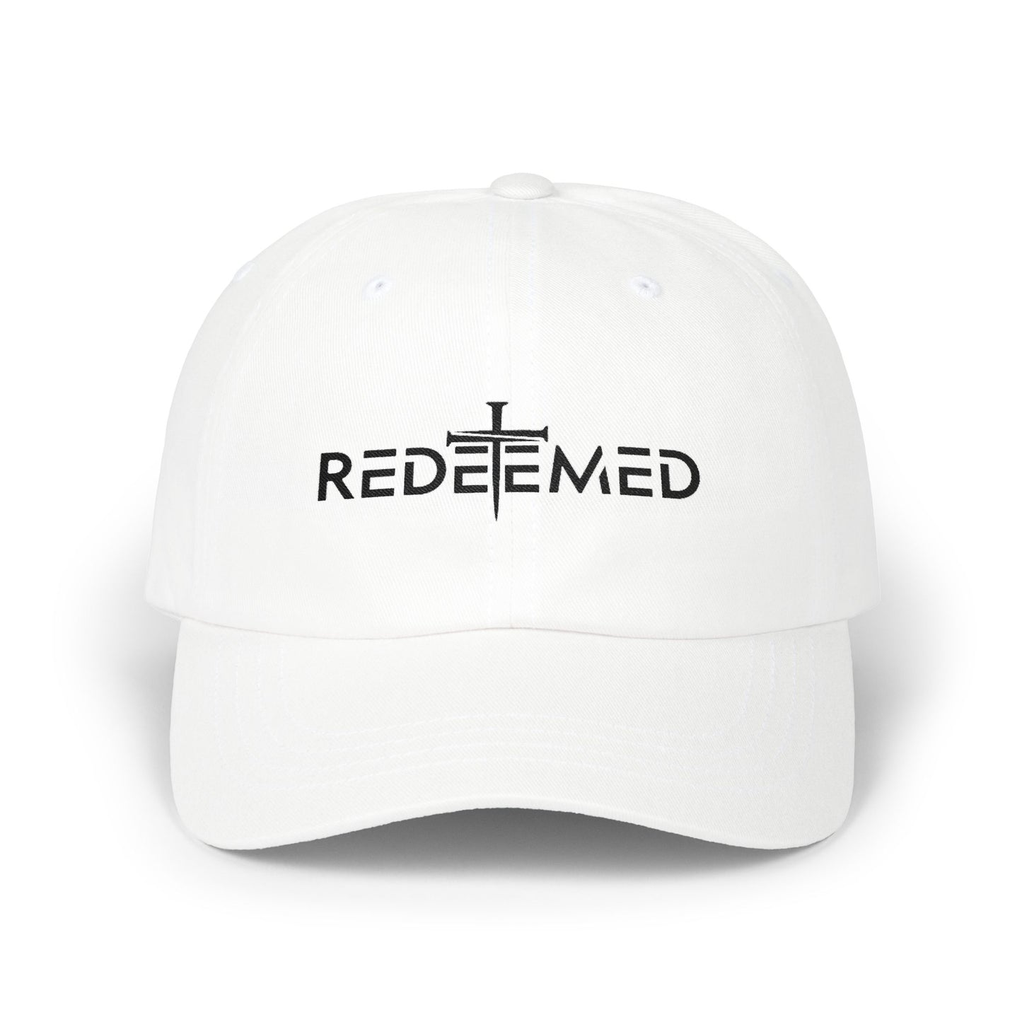 Redeemed Cross Dad Cap — Christian Baseball Hat