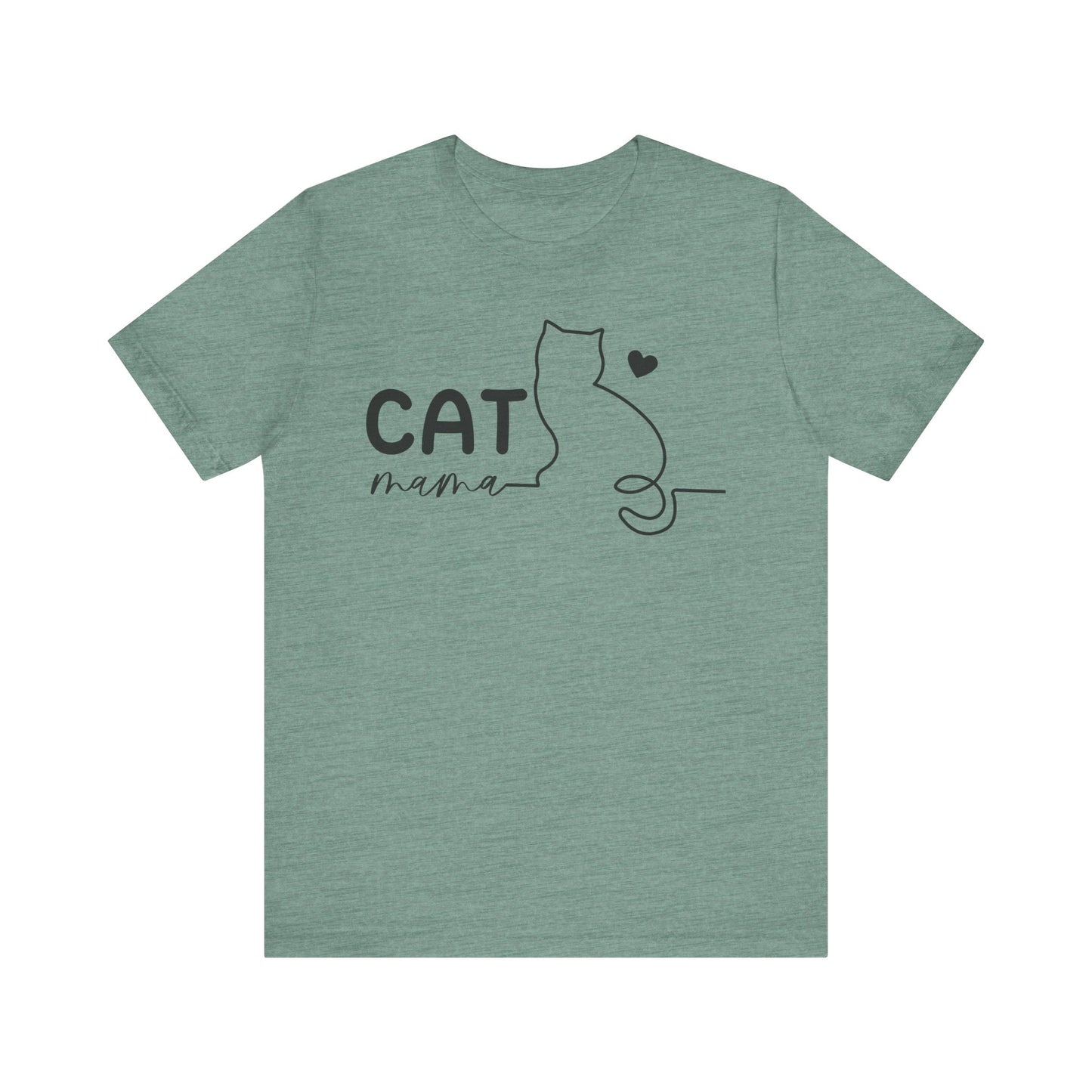 Cat Mama Unisex Tee - Perfect Gift for Cat Lovers