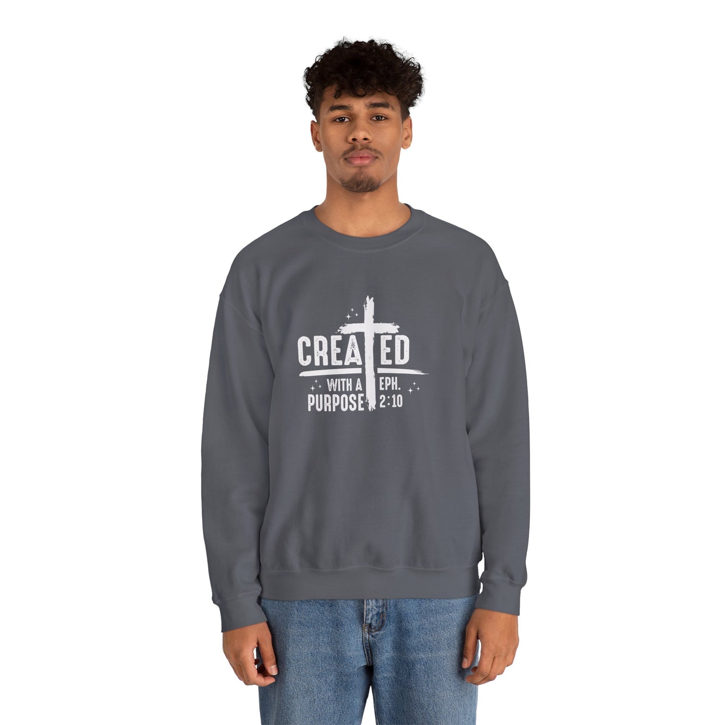 Created with a Purpose Unisex Heavy Blend™ Crewneck Sweatshirt