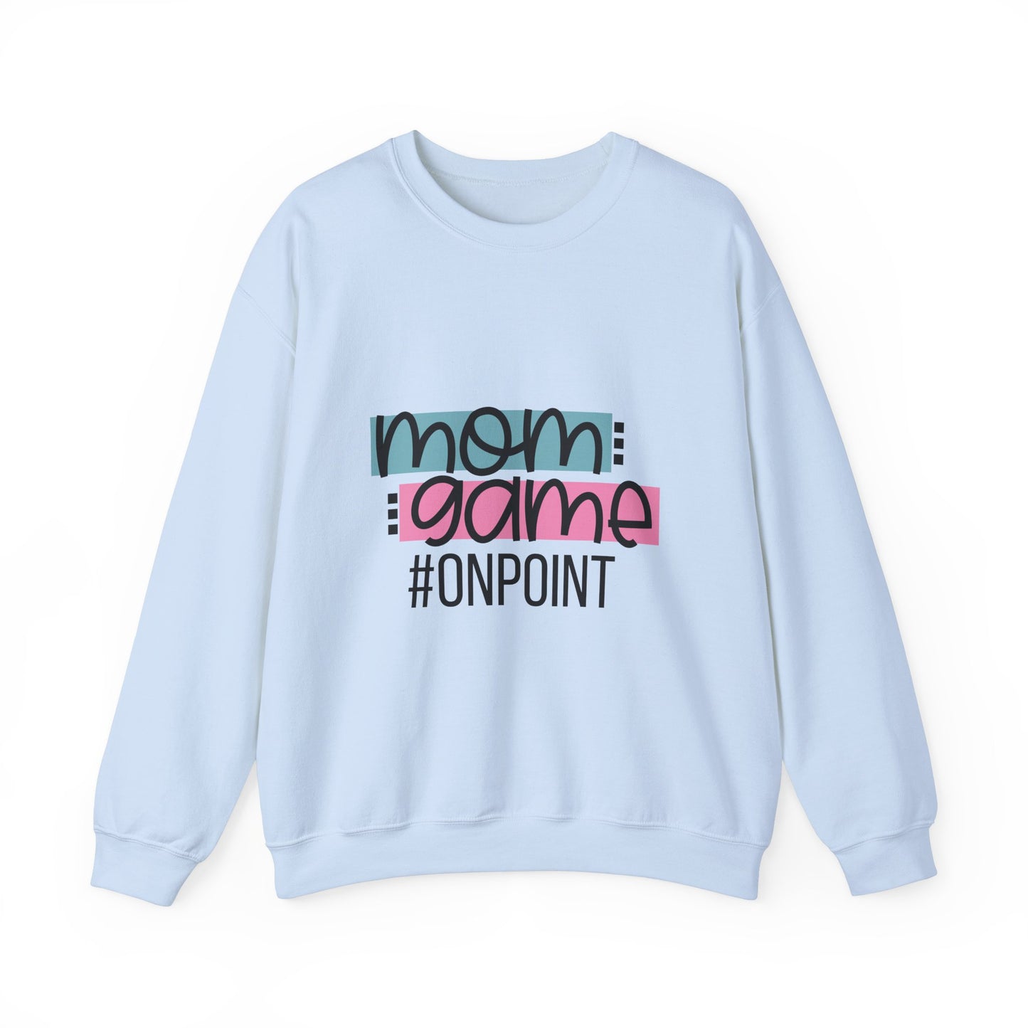 Mom Game On Point Sweatshirt - Unisex Heavy Blend™ Crewneck