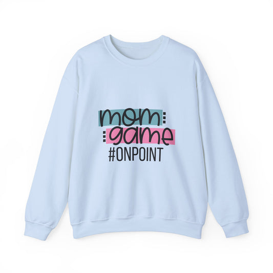 Mom Game On Point Sweatshirt - Unisex Heavy Blend™ Crewneck