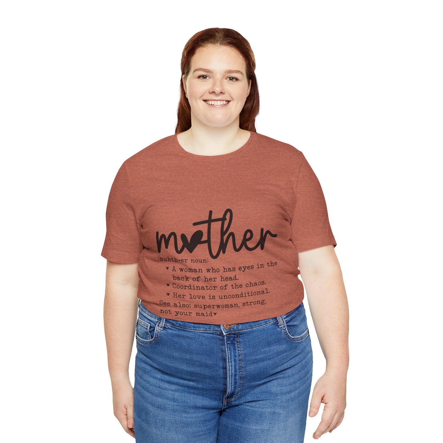 Mother Definition Unisex Jersey Tee - Perfect Gift for Moms