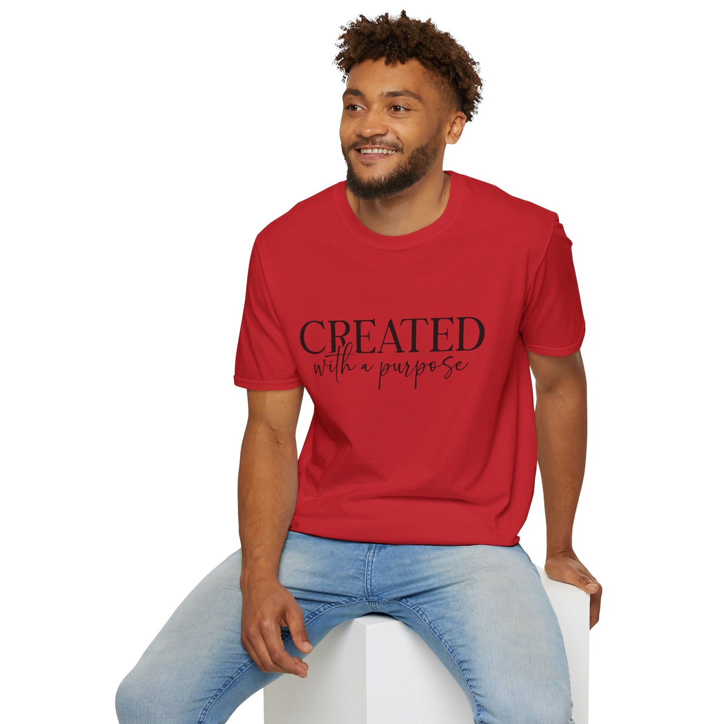 Created With a Purpose T-Shirt — Inspirational Christian Tee