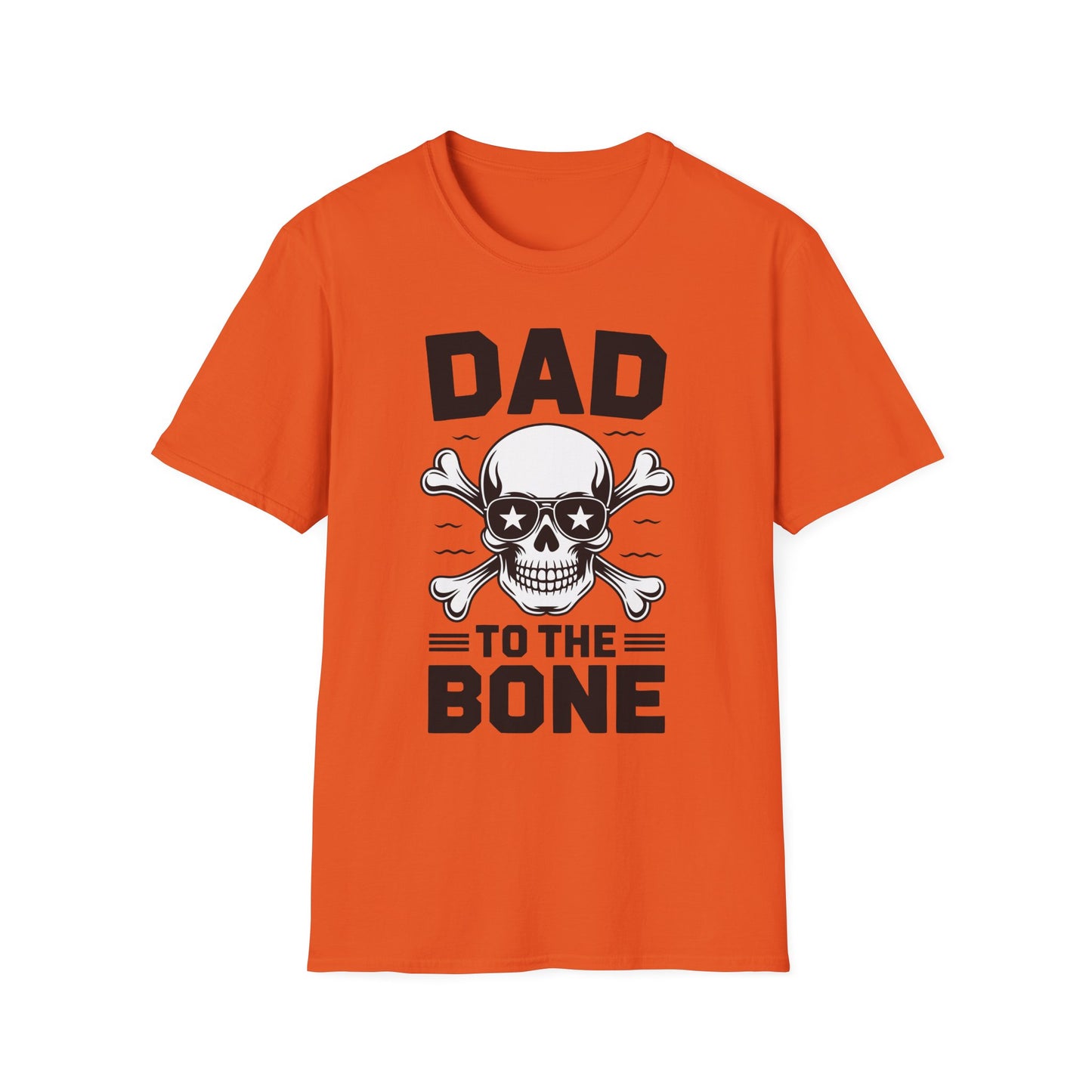 Dad to the Bone Skull Graphic T-Shirt, Perfect for Father's Day Gifts