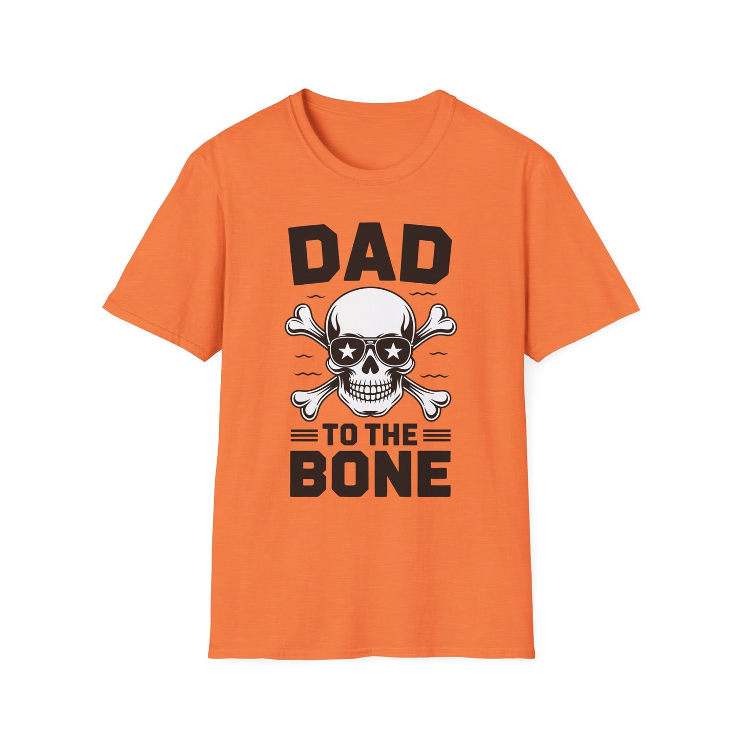 Dad to the Bone Skull Graphic T-Shirt, Perfect for Father's Day Gifts