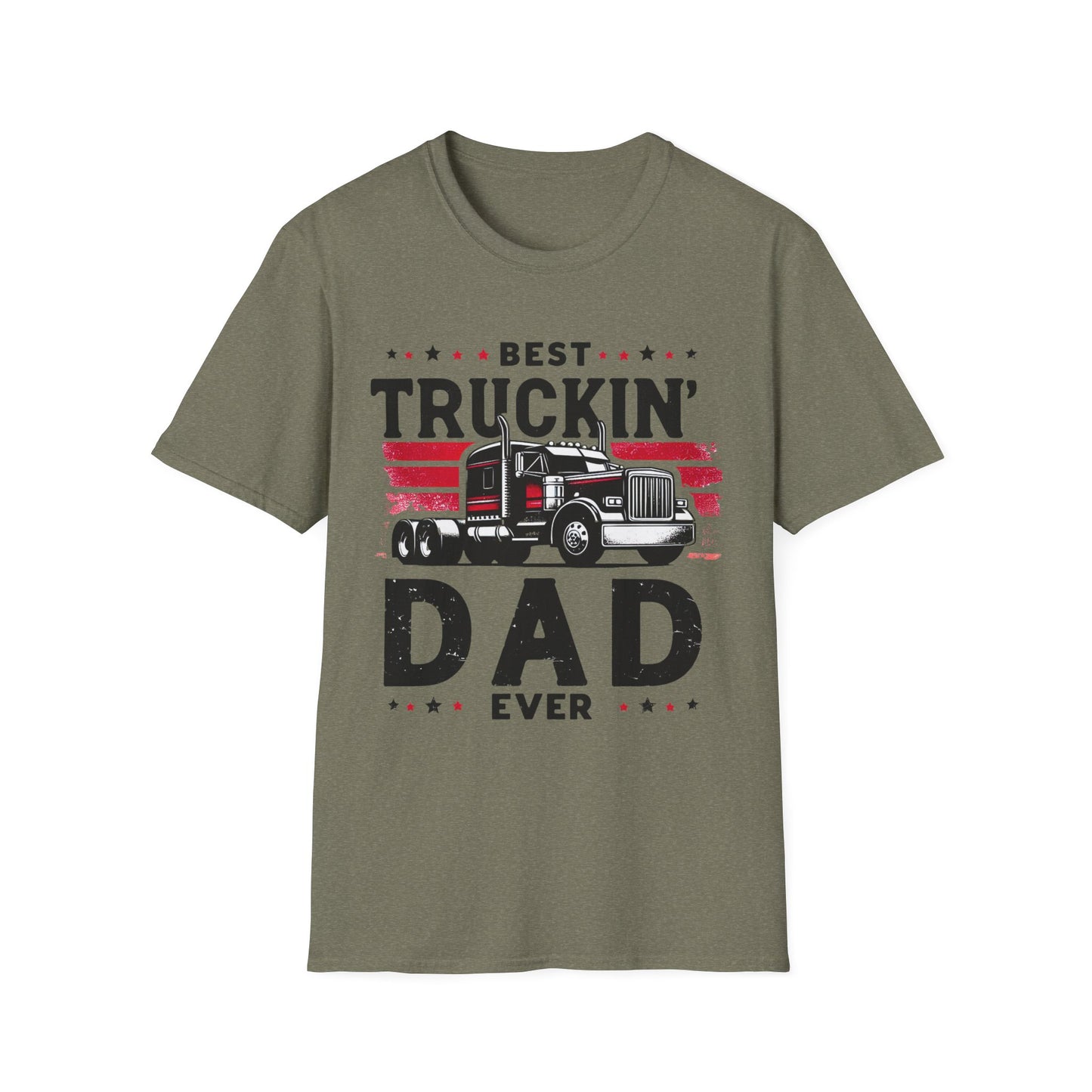 Best Truckin' Dad Ever T-Shirt | Perfect Gift For Father's Day