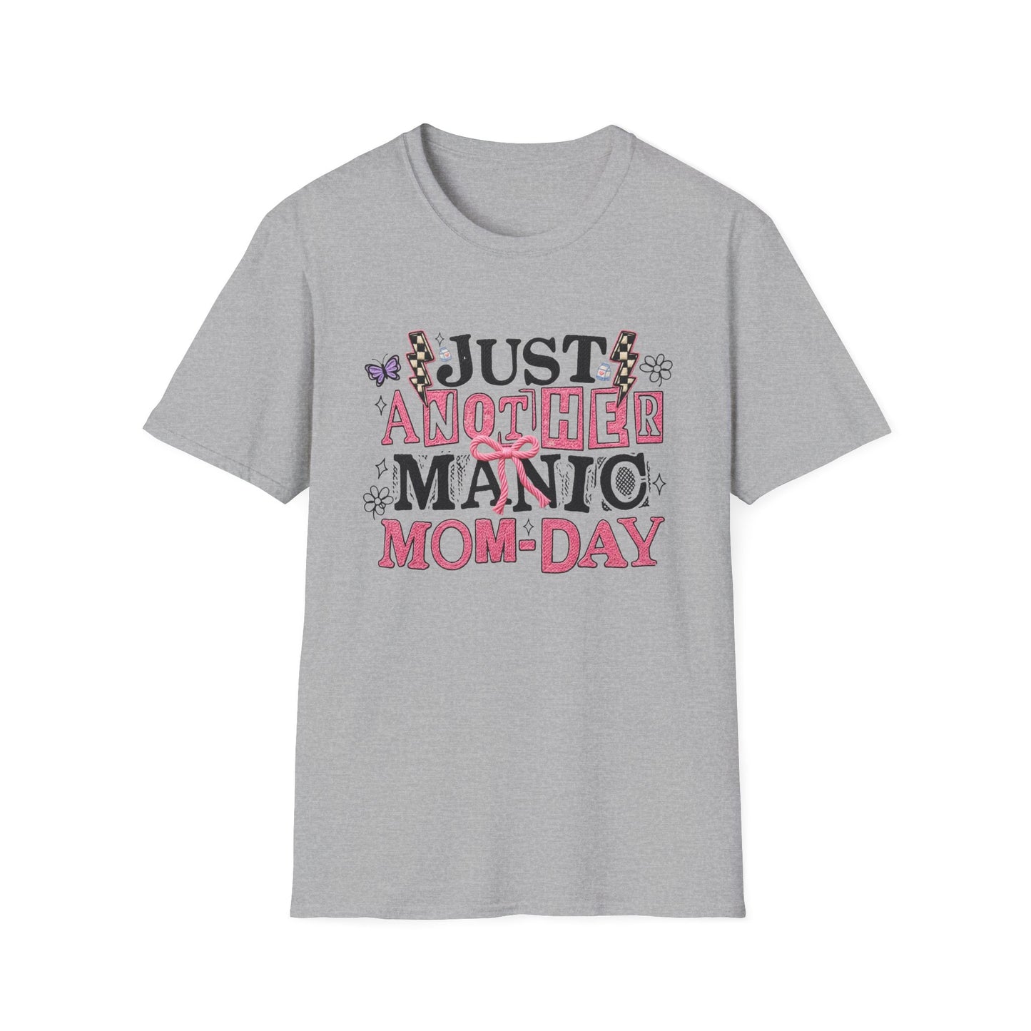 Just Another Manic Mom-Day T-Shirt — Funny Mom Graphic Tee