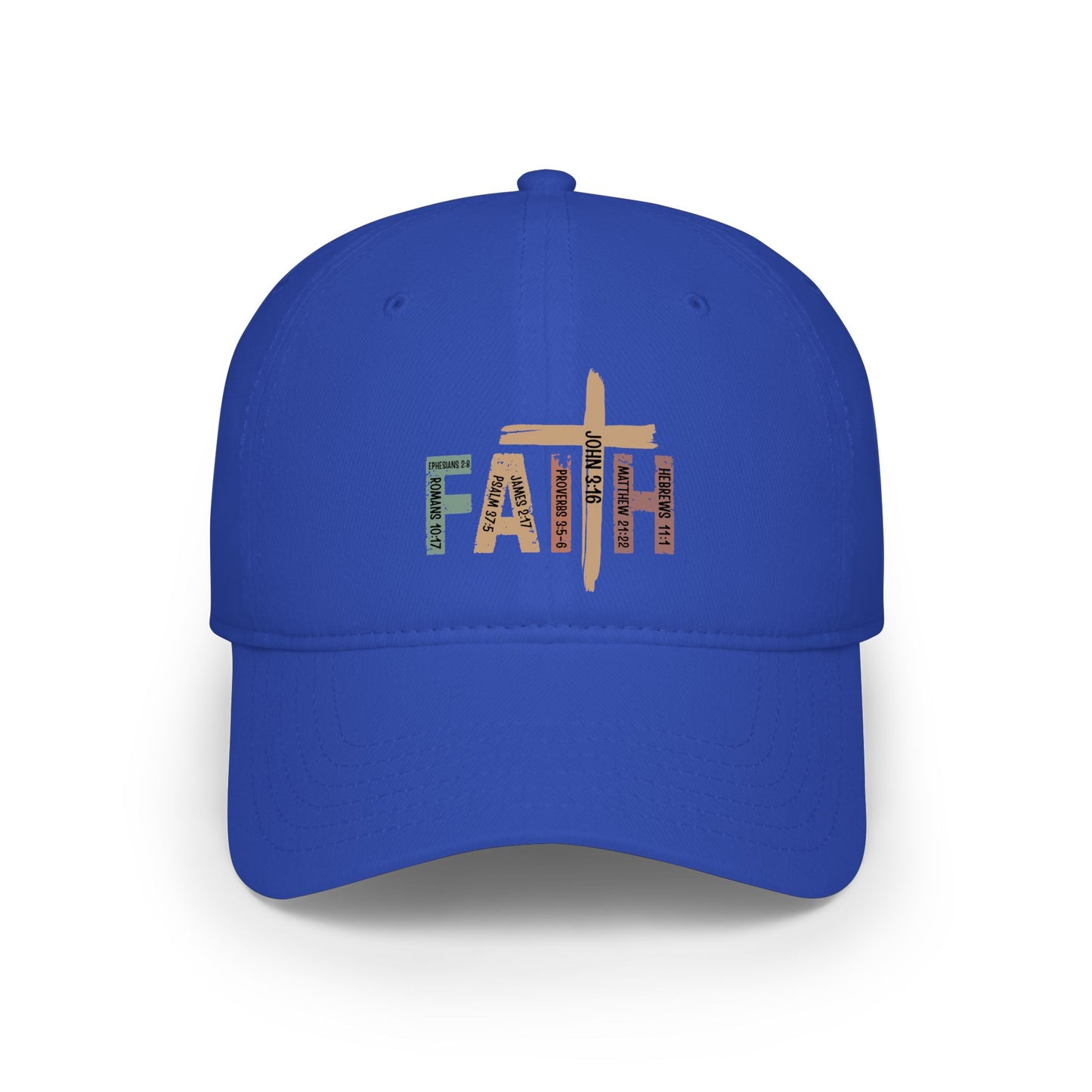Faith Cross Baseball Cap — Christian Religious Hat