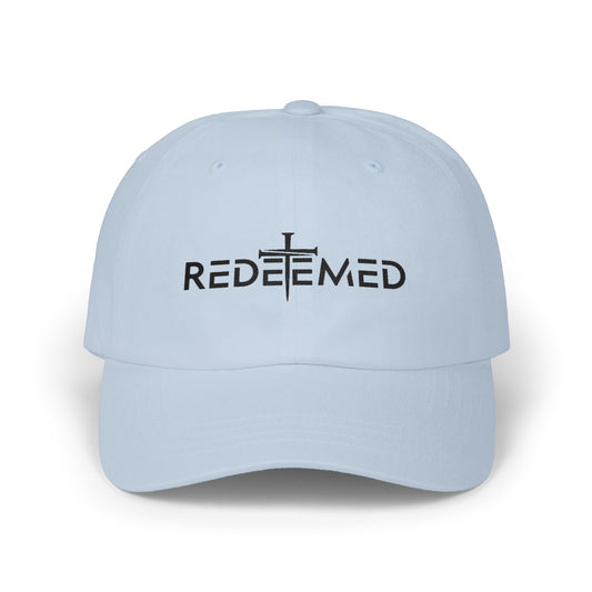 Redeemed Cross Dad Cap — Christian Baseball Hat