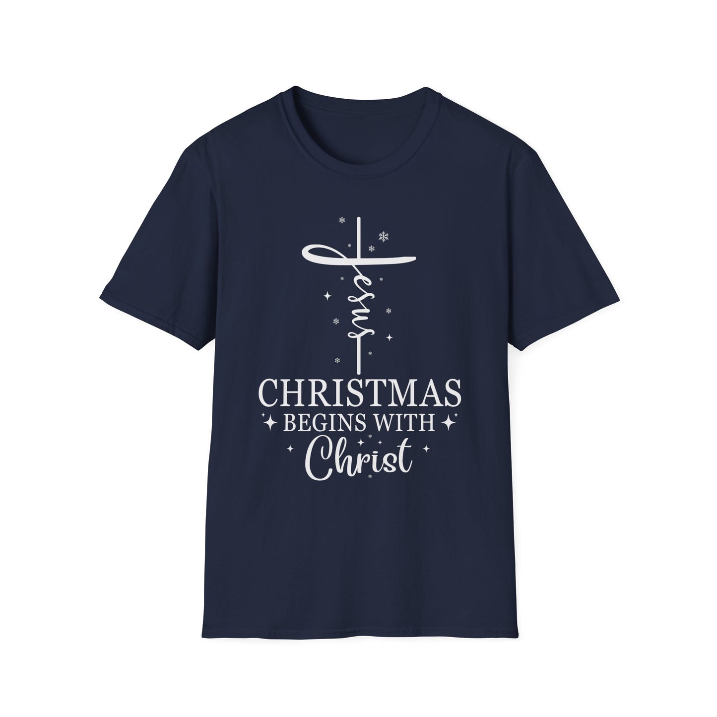 Christmas Begins With Christ T-Shirt
