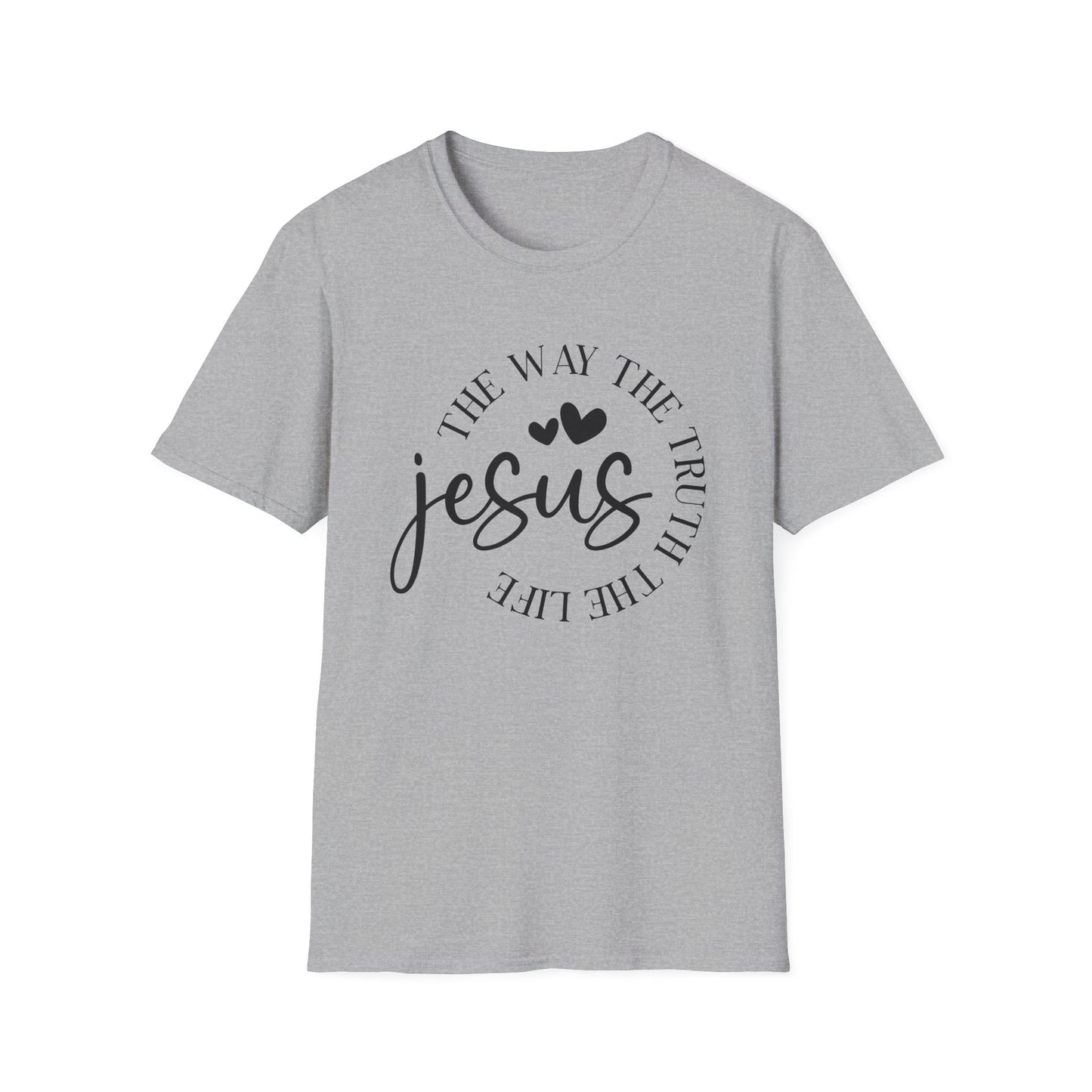 Jesus Faith T-Shirt — "The Way, The Truth, The Life" Christian Tee