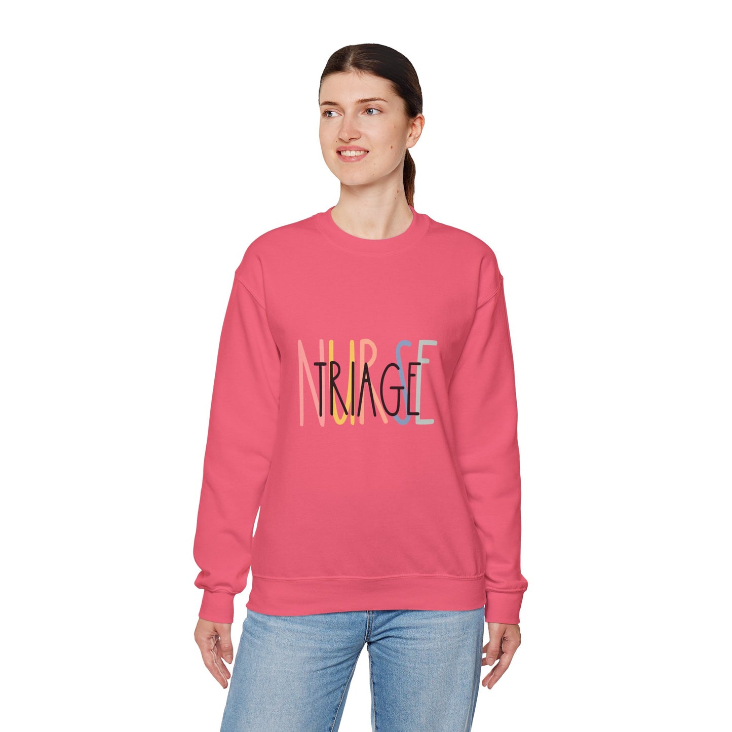 Unisex Heavy Blend™ Crewneck Sweatshirt - ‘NURSE' Motivational Sweatshirt