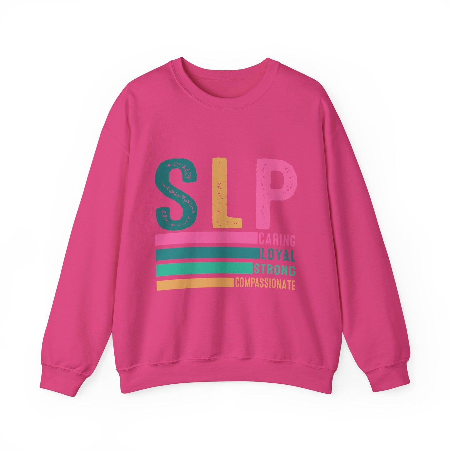 SLP Caring Loyal Strong Unisex Crewneck Sweatshirt