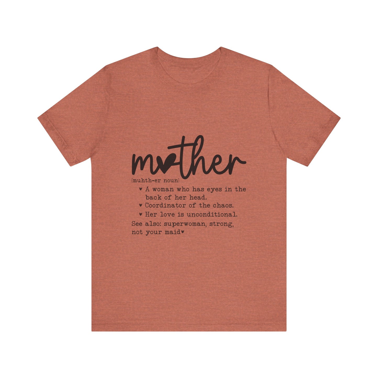 Mother Definition Unisex Jersey Tee - Perfect Gift for Moms
