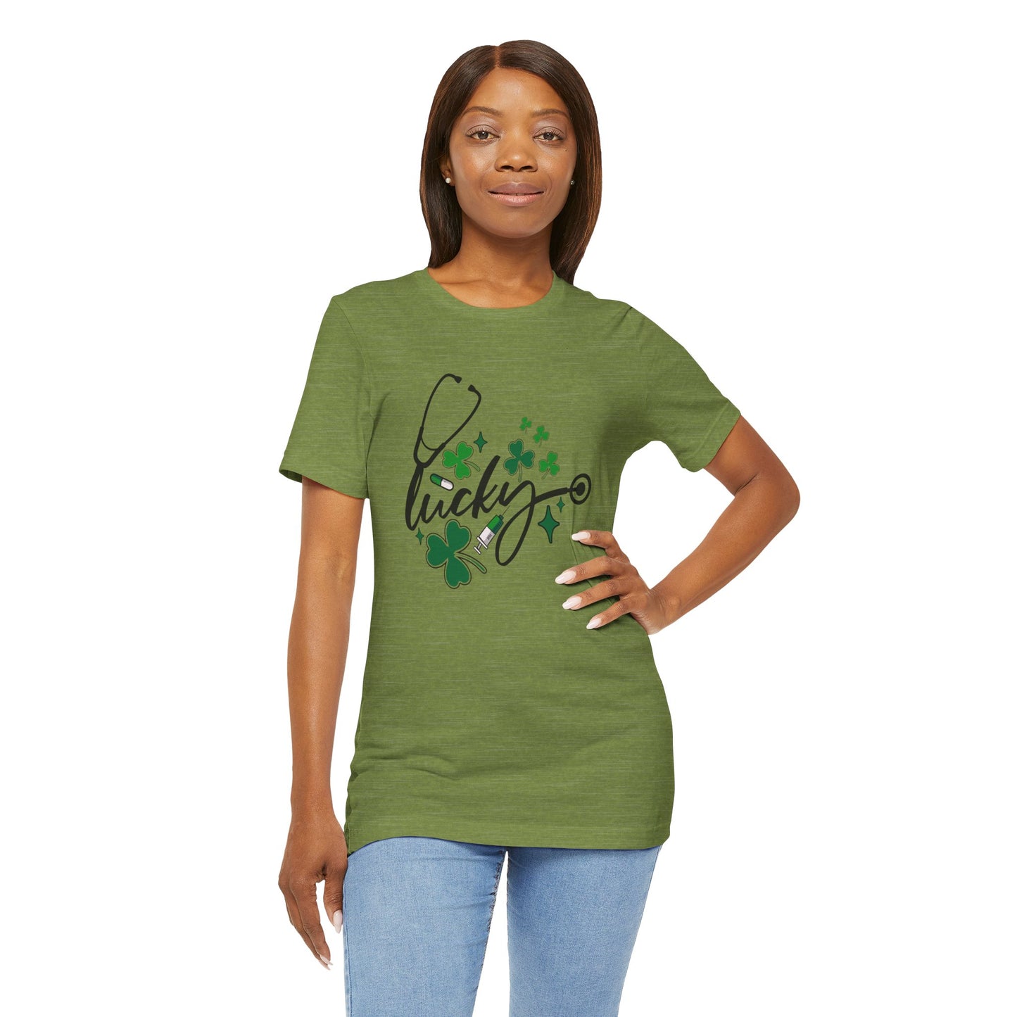 Lucky St. Patrick's Day Tee for Healthcare Professionals