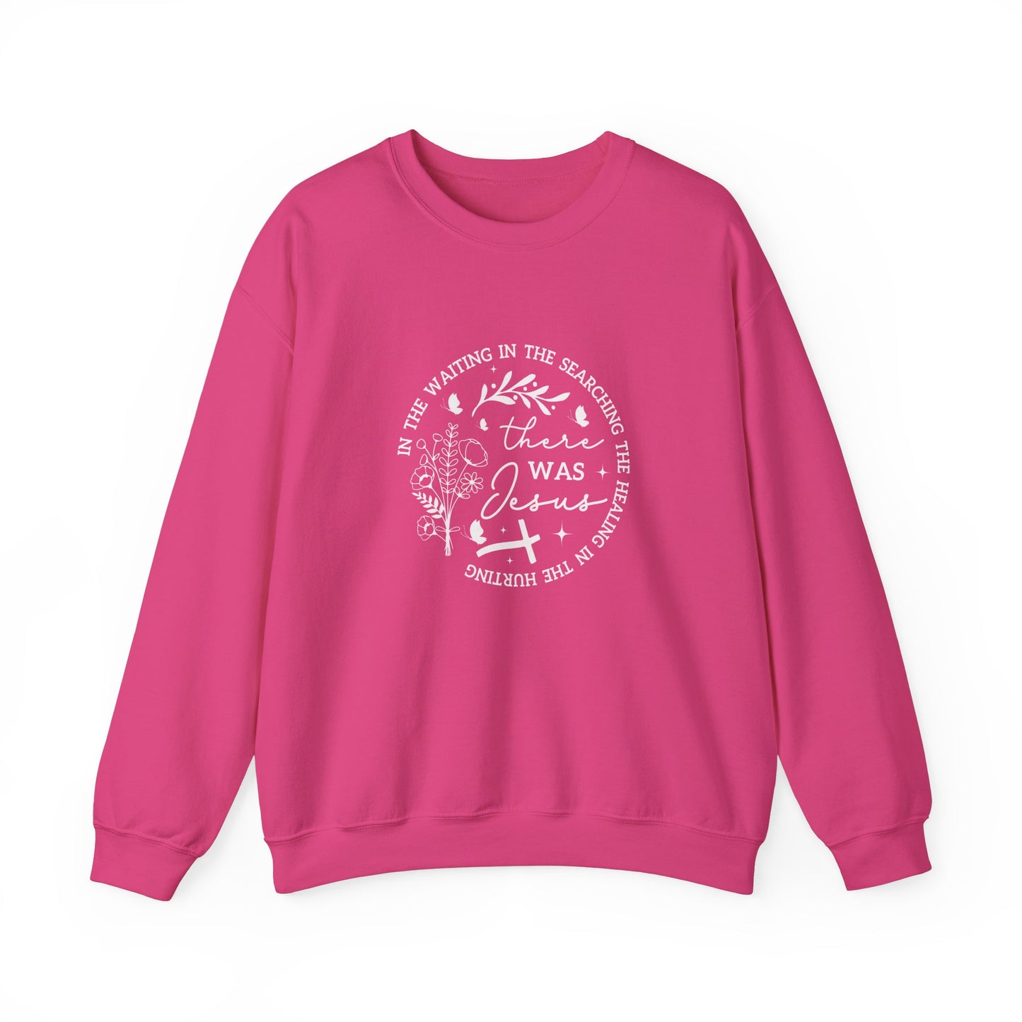 Faith & Comfort Crewneck Sweatshirt - 'In the Waiting' Design