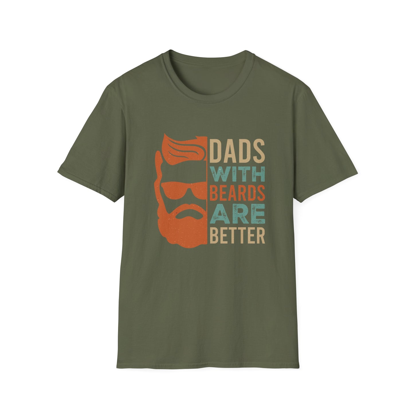 Beard Dad T-Shirt, Men's Gift, Father's Day Shirt