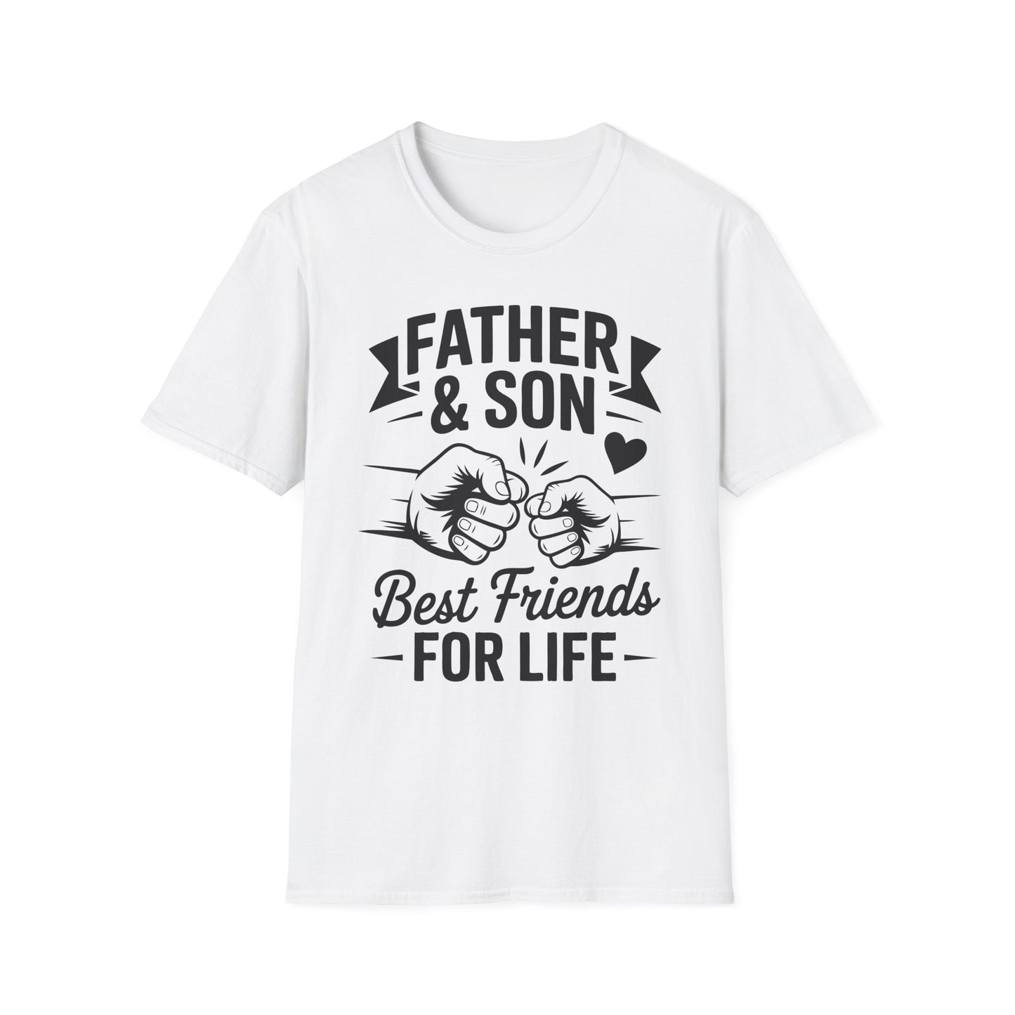 Father and Son Best Friends Unisex T-Shirt, Family Bonding Tee