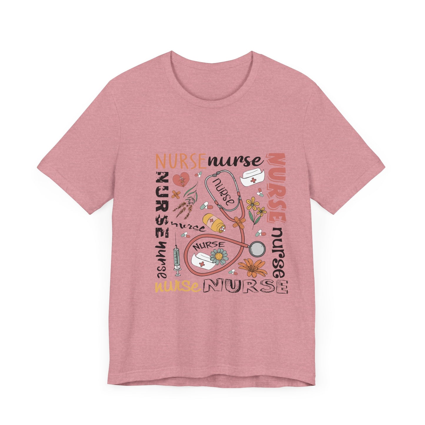 Nurse Appreciation Unisex Jersey Tee - Comfortable Short Sleeve Shirt for Healthcare Workers