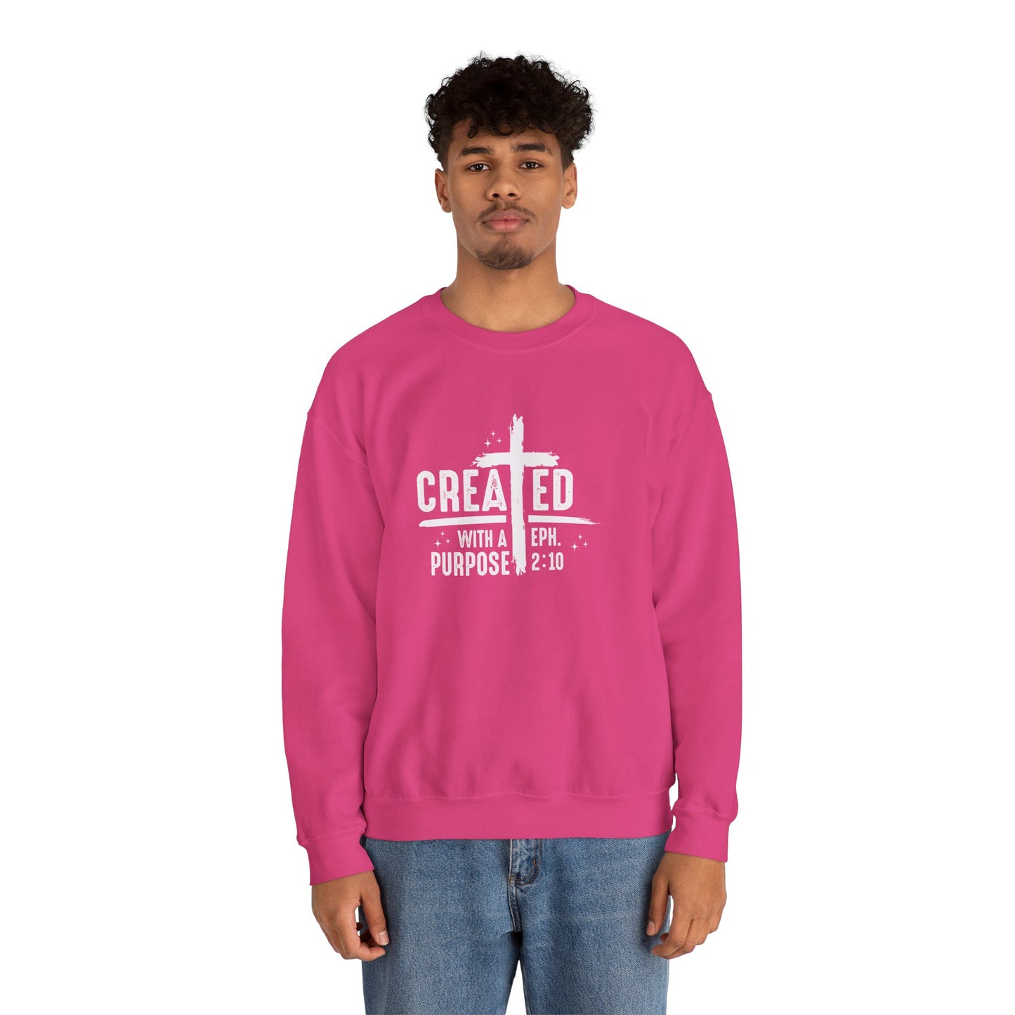 Created with a Purpose Unisex Heavy Blend™ Crewneck Sweatshirt