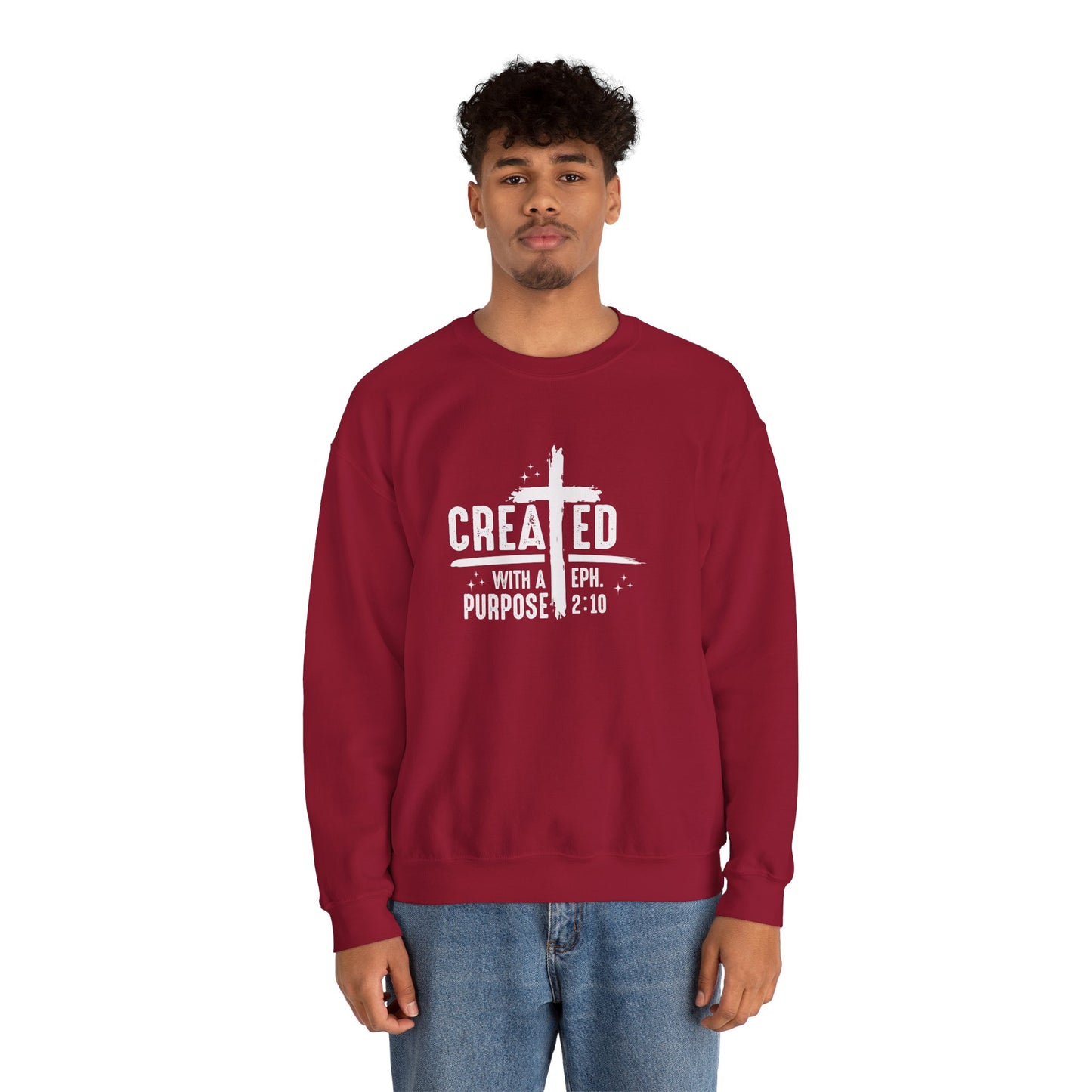 Created with a Purpose Unisex Heavy Blend™ Crewneck Sweatshirt