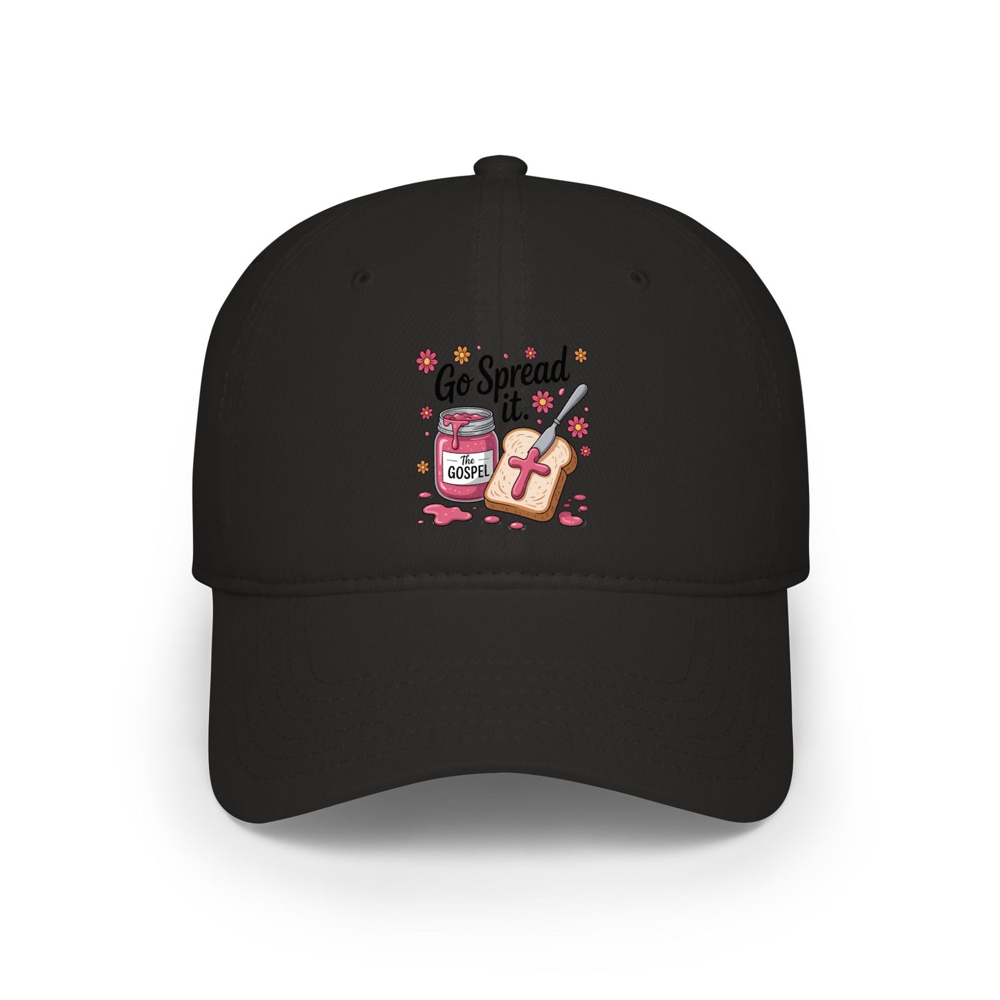 Go Spread It Cap — Jam & Toast Cute Baseball Hat