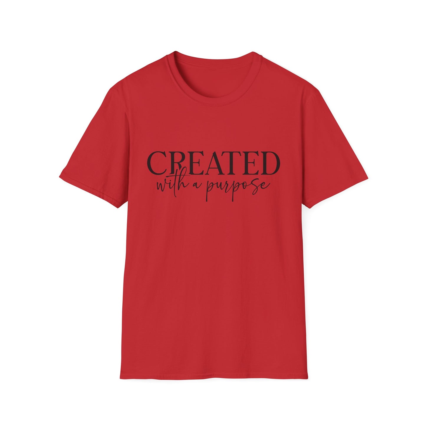 Created With a Purpose T-Shirt — Inspirational Christian Tee