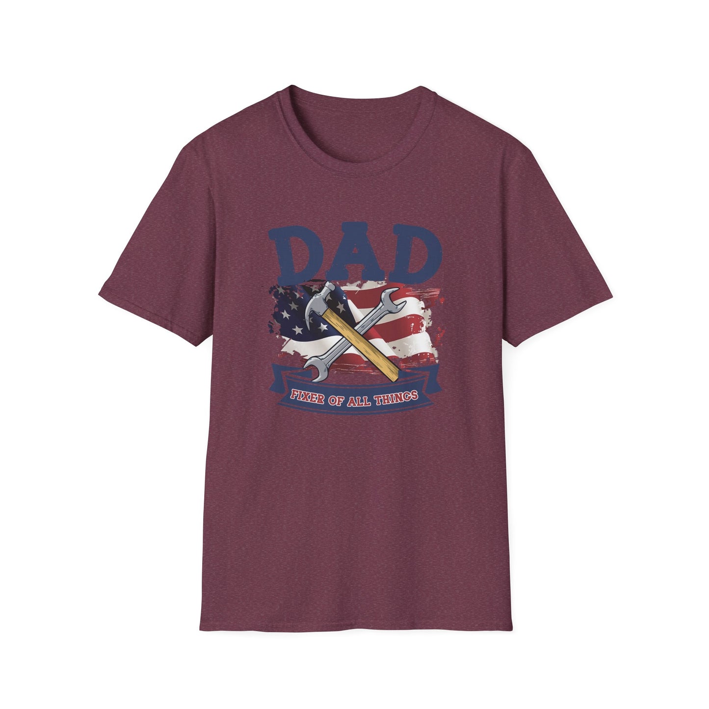 Patriotic Dad T-Shirt - Perfect Gift for Father's Day