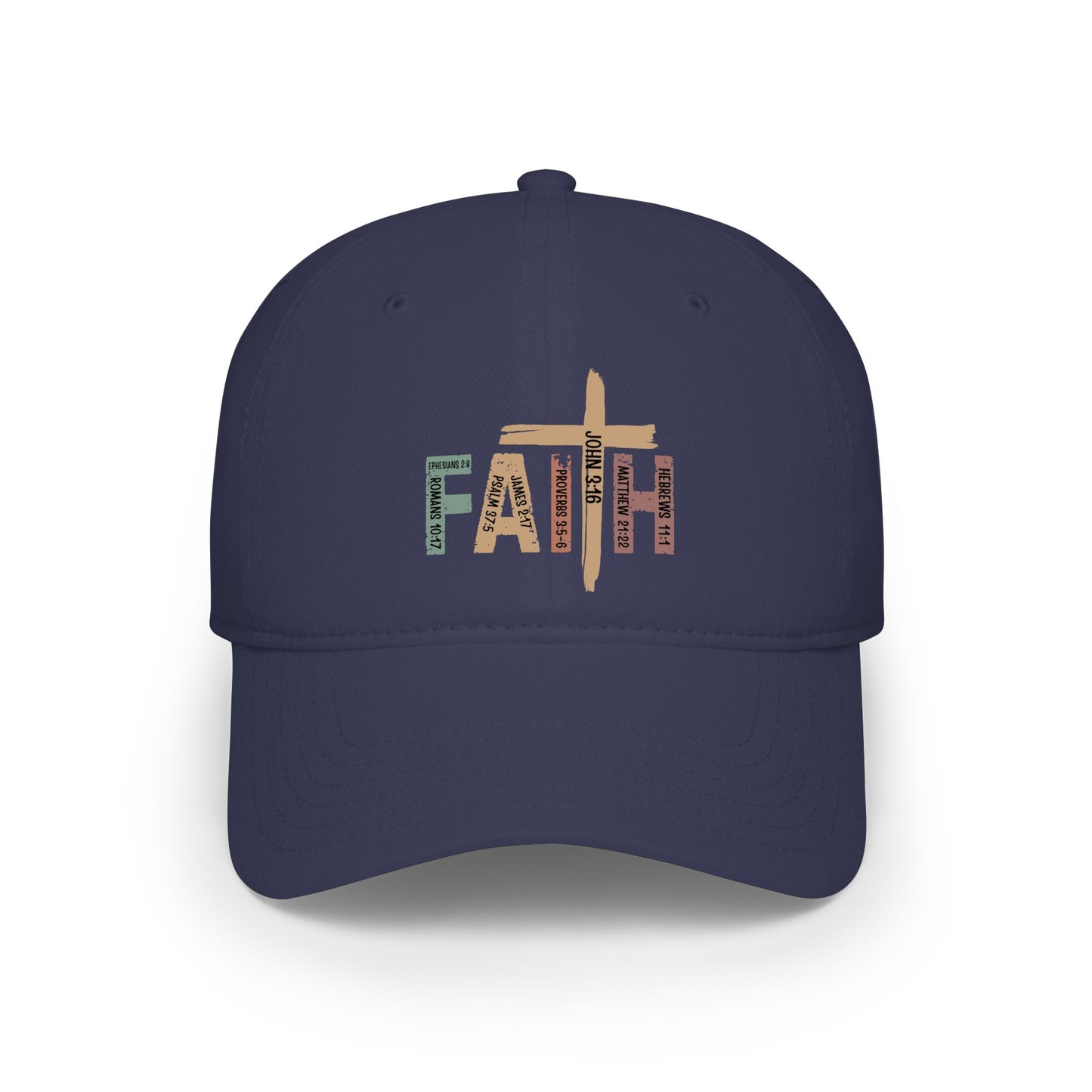 Faith Cross Baseball Cap — Christian Religious Hat