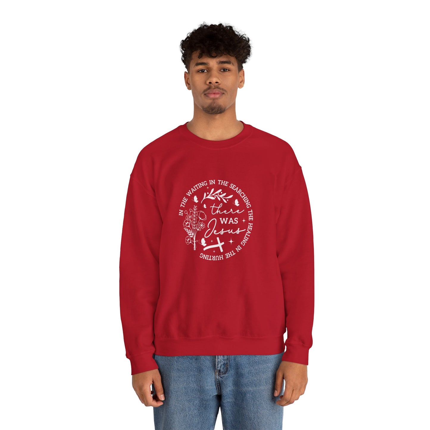 Faith & Comfort Crewneck Sweatshirt - 'In the Waiting' Design