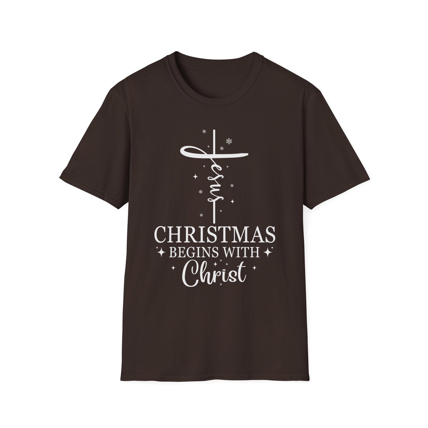 Christmas Begins With Christ T-Shirt