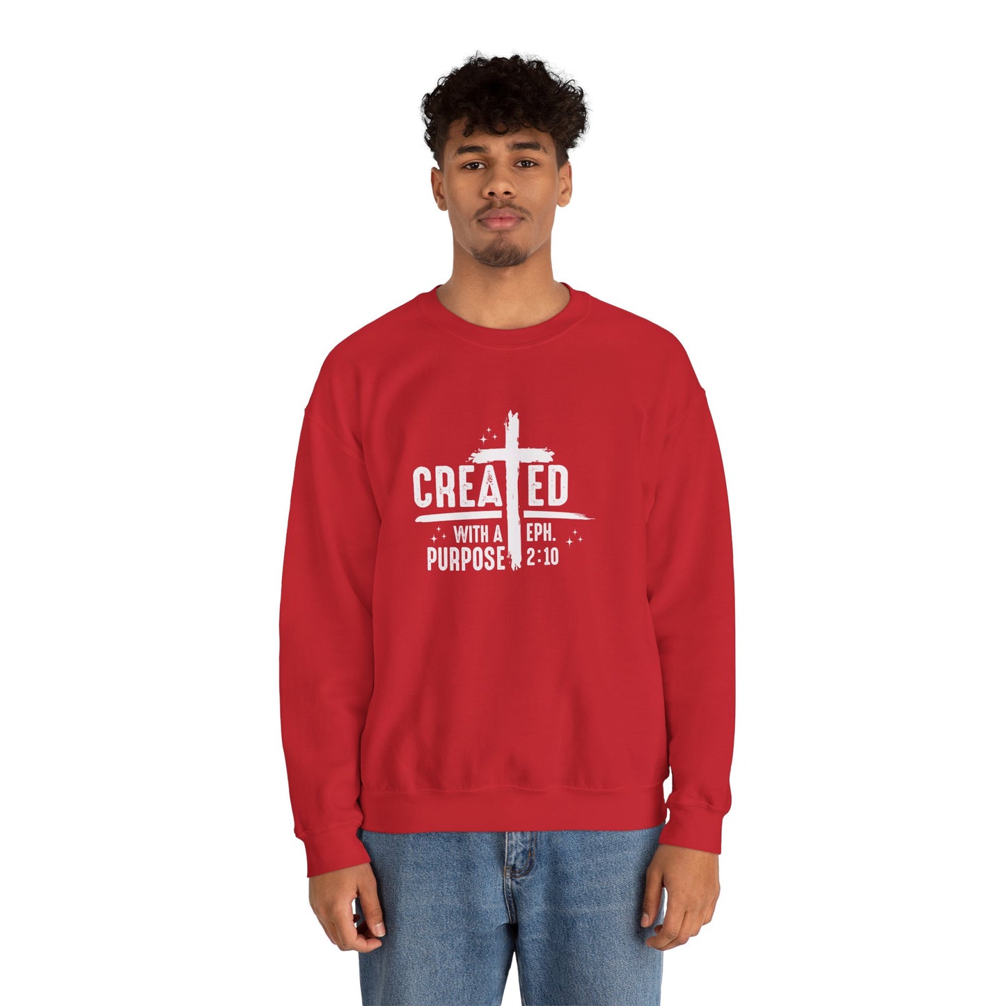 Created with a Purpose Unisex Heavy Blend™ Crewneck Sweatshirt