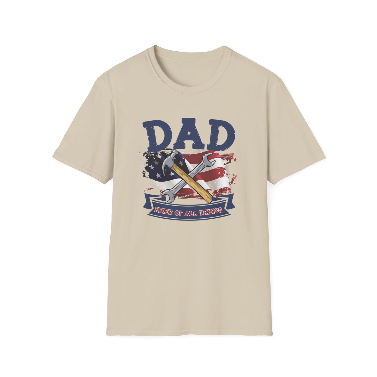 Patriotic Dad T-Shirt - Perfect Gift for Father's Day