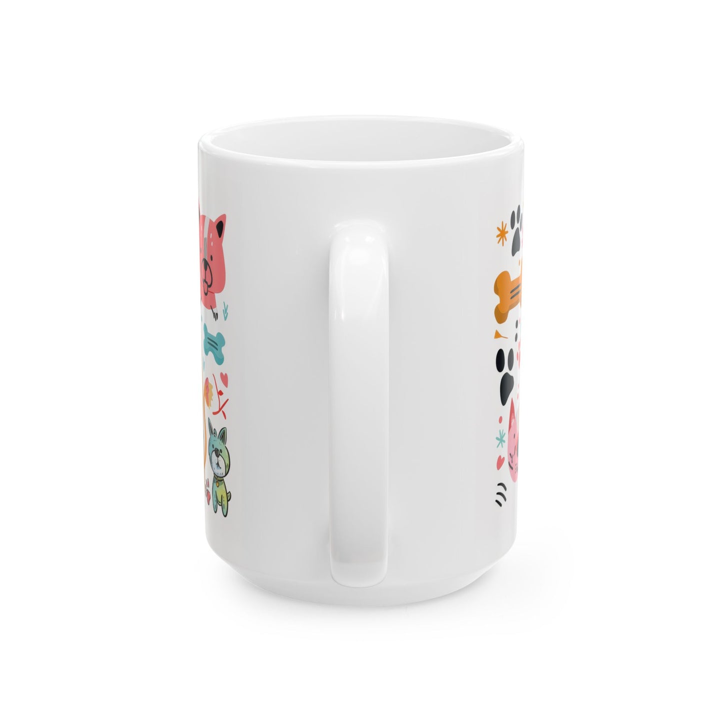 Cute Dog Mom Ceramic Mug | Fun Pet-Themed Coffee Cup | Perfect Gift for Dog Lovers