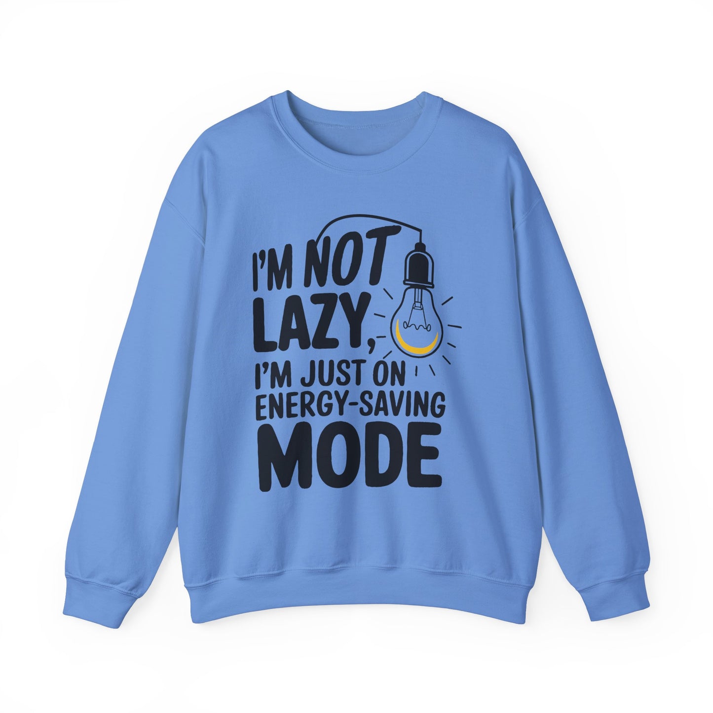 Funny Energy-Saving Mode Sweatshirt | Unisex Heavy Blend Crewneck