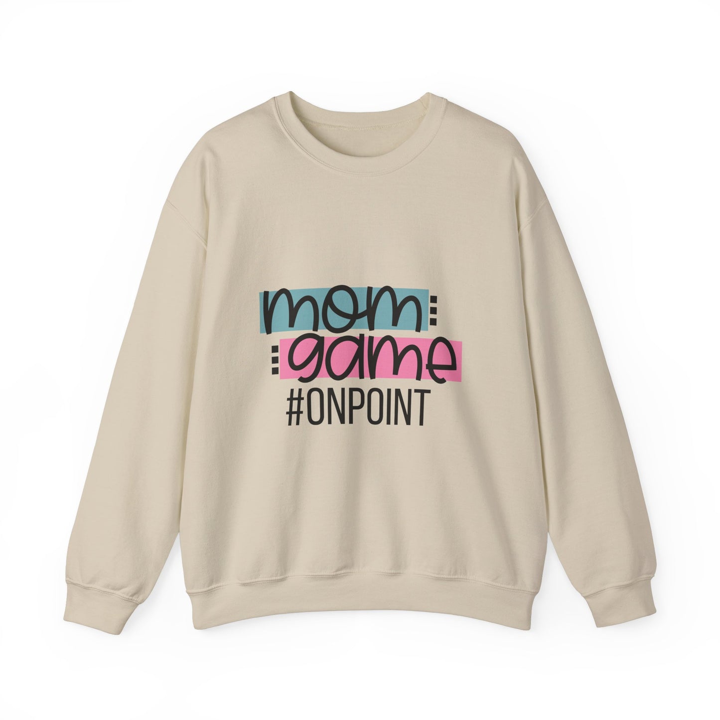 Mom Game On Point Sweatshirt - Unisex Heavy Blend™ Crewneck