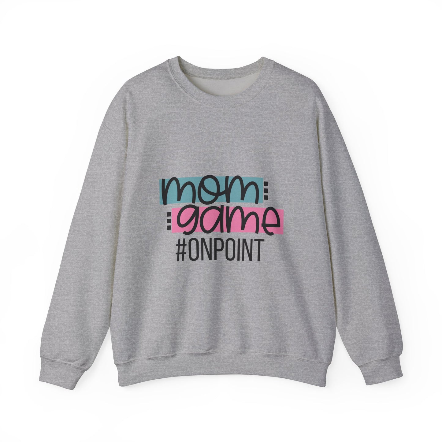 Mom Game On Point Sweatshirt - Unisex Heavy Blend™ Crewneck