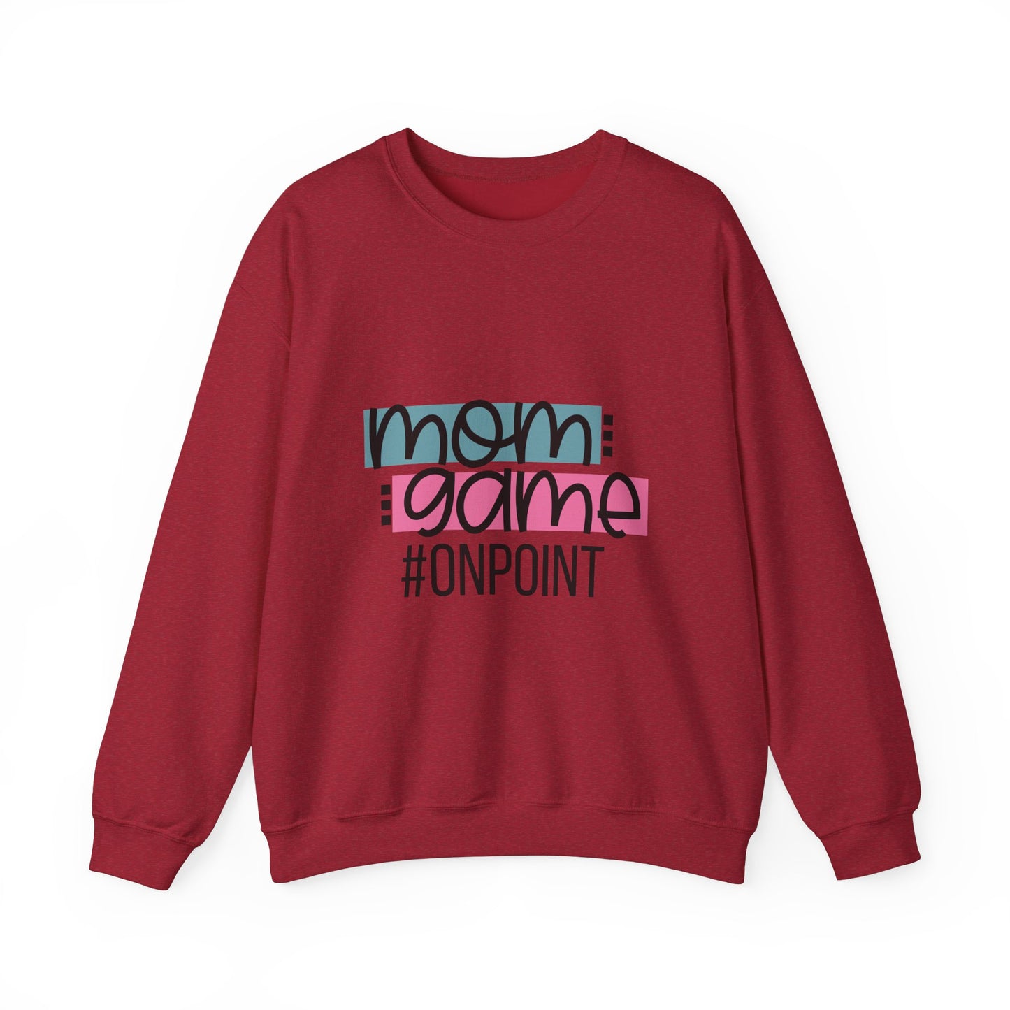 Mom Game On Point Sweatshirt - Unisex Heavy Blend™ Crewneck