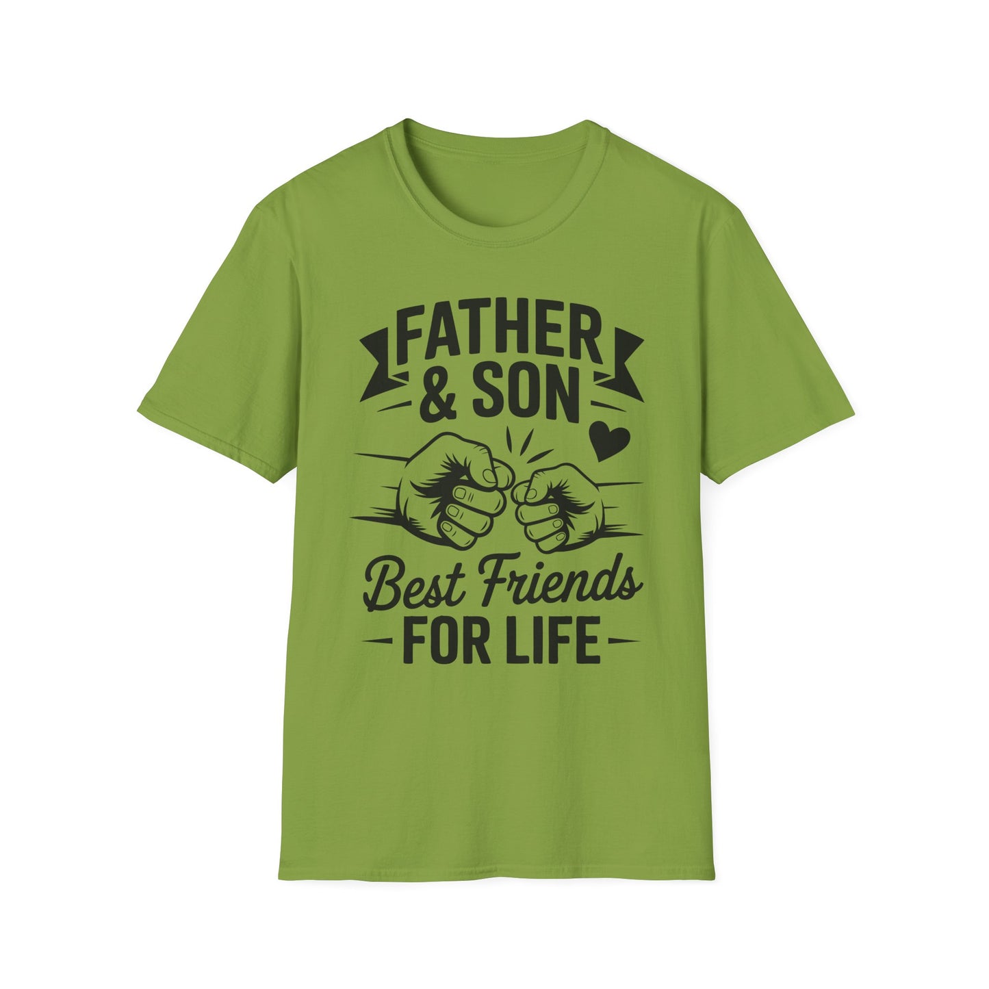Father and Son Best Friends Unisex T-Shirt, Family Bonding Tee
