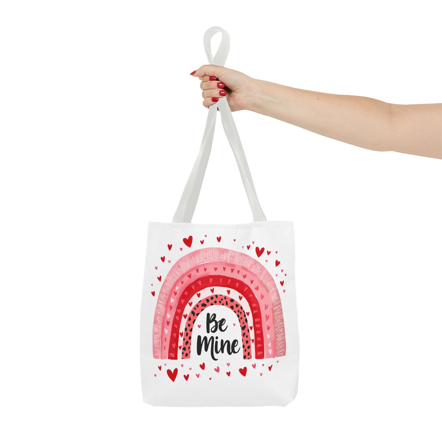 Be Mine Rainbow Tote Bag - Love and Friendship Gift